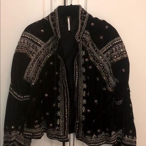 FREE PEOPLE BEADED JACKET